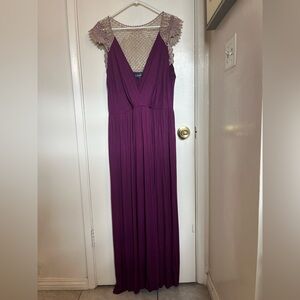 ModCloth Elegant Purple Women's Dress Size 1X